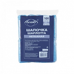 Шапочка голубая
